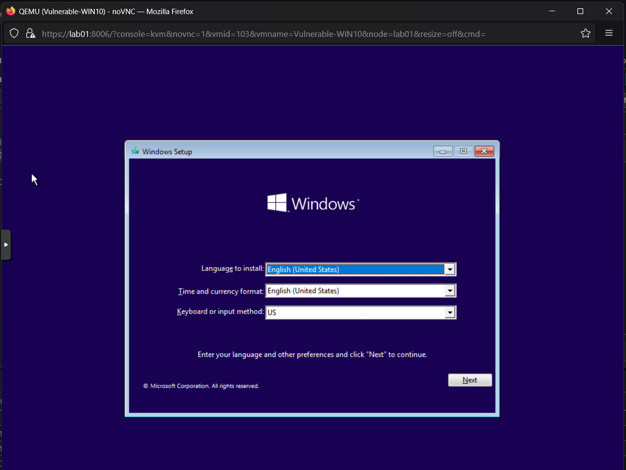 ProxmoxVM Setup 03